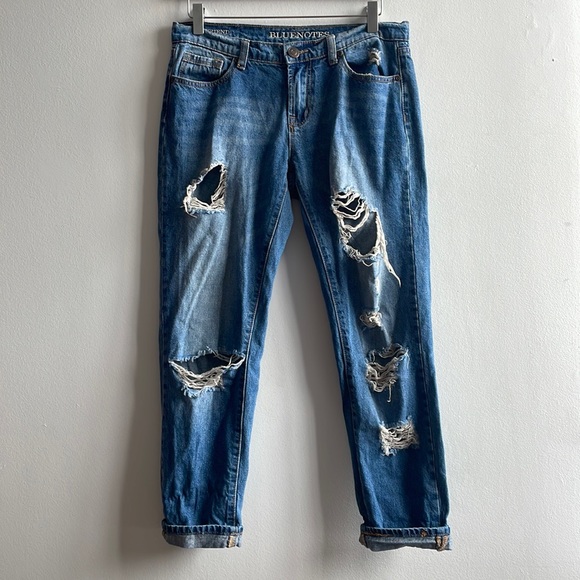 Bluenotes Boyfriend Crop Jeans Size 27 